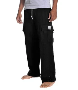 NEW with tags - Pro Club Men's Heavyweight Fleece Cargo Pants 3XL - Picture 1 of 4