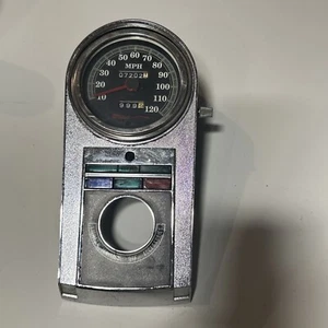 Harley Davidson Rat Rod Motorcycle Speedometer And Dash - Picture 1 of 8