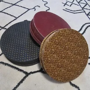 Vintage Round Floral Fabric Gift/Storage Container/Box Set of 3 - Picture 1 of 23