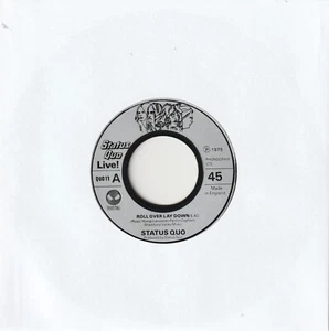 Status Quo - Live! (Vertigo 1975) 7" EP - Picture 1 of 2