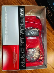##Tamiya 1/10 RC Ferrari F40 - Finished Body RC Ultra RARE 58356 Group C Chassis - Picture 1 of 10
