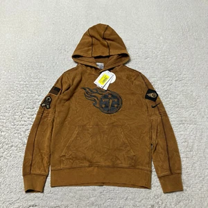 Tennessee Titans Hoodie Youth Medium Brown Salute to Service Football NFL Nike - Picture 1 of 13