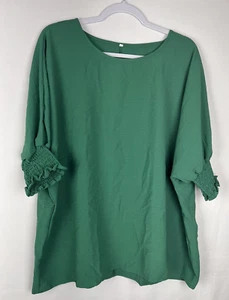 Grünes Damen Shirt Bluse Top Gr. XXL. NEU. - Bild 1 von 9