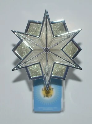 BATH & BODY WORKS STAR SNOWFLAKE NIGHT LIGHT WALLFLOWER FRAGRANCE PLUG IN HOLDER