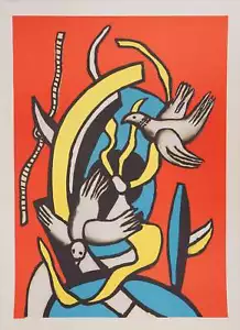 Fernand LEGER: Die Vögel - Lithographie - Bild 1 von 6
