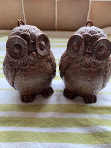 Pair Of Decorative Owls Can Be Hung On Tree - Picture 1 of 7