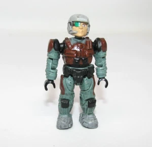 HALO MEGA BLOKS UNSC BROWN ARMOR MARINE  MINI FIGURE 97017 COUNTDOWN - Picture 1 of 2
