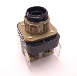 Allen-Bradley 800T-FXJ6A5 Push-Button w/ No Cap And Two 800T-XD4 Contacts 600vAC - Bild 1 von 5