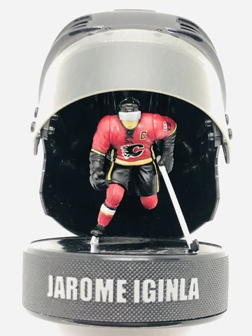 McDonalds 2009 NHL JAROME IGINLA CALGARY FLAMES #12 MINI HELMET ACTION FIGURE Cover