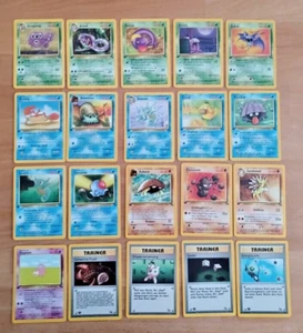 Pokemon Karten Sammlung - 1. Edition - Fossil - 20 Stück - alle Karten NM - Bild 1 von 8