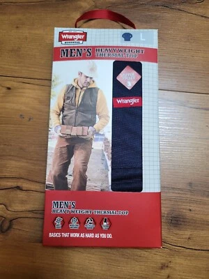 Wrangler Workwear Heavyweight Thermal Top talla L 42-44 en bolsillo con cremallera���� Azul marino.  5E Foto 1 de 3