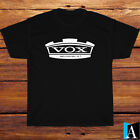 New Shirt Vox Amplifiers Amps Logo Black/White/Grey/Navy T-Shirt S-5Xl