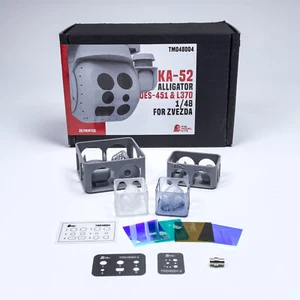 【Modello EVA】KA-52 ALLIGATOR GOES-451 & L370 1/48 PER ZVEZDA STAMPA 3D - Foto 1 di 2