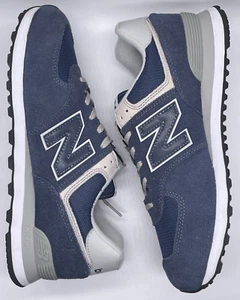 New Balance Mens 574 Navy ML574EGN Size 11 D NWOB Core Lifestyle Classic Running - Picture 1 of 14