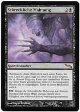 Awful warning (grim reminder) 66-Mirrodin-MTG 2003-German-MINT