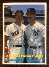 1990 SCD Baseball Card Price Guide Monthly #43 MATTINGLY Insert Card  E5020407