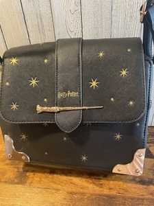 Bioworld Hot Topic Harry Potter Black Wand Purse Wizarding World - Picture 1 of 10