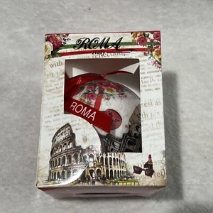 ROMA Italy Authentic Christmas Ornament Holiday - Picture 1 of 10