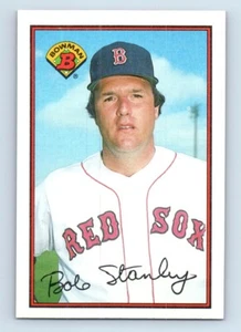 1989 Bowman Bob Stanley Boston Red Sox #25 - Picture 1 of 2