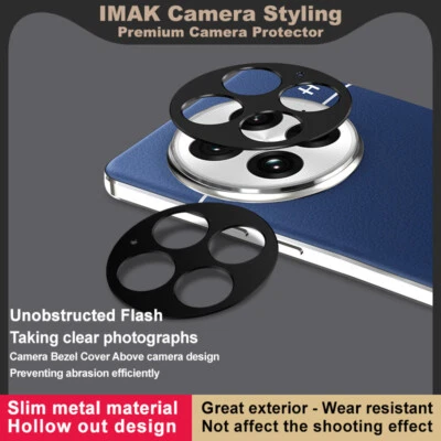 For OnePlus 13 5G, imak Metal Material Hollow Camera Protect Bezel Cover - Image 1 of 4