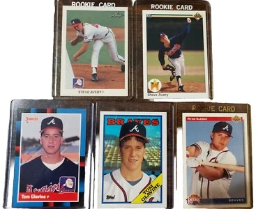 Atlanta Braves Rookies From Richmond Braves International Team 1988~92 Era - Imagem 1 de 4