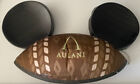 RARE Disney Aulani Mickey Mouse Ears Hat Brown Tapa Print No Kukui But Lei Youth