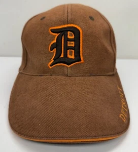 Private Collection Detroit Tigers Hat Brown Motor City MLB Sz 7 1/8 READ RARE - Picture 1 of 16