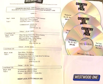 12/30/05 2005 COUNTRY YEAR IN REVIEW TRISHA YEARWOOD/GARTH BROOKS (3),FAITH HILL - Image 1 of 3