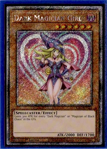 Dark Magician Girl (Platinum Secret Rare) (A) RA03-EN123 Quarter Century Bonanza - Picture 1 of 1