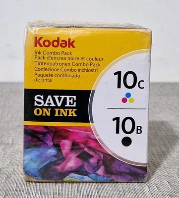 Original Kodak 10B Black & 10C Colour Ink Cartridges All in One Ink jet Printer - Image 1 of 4