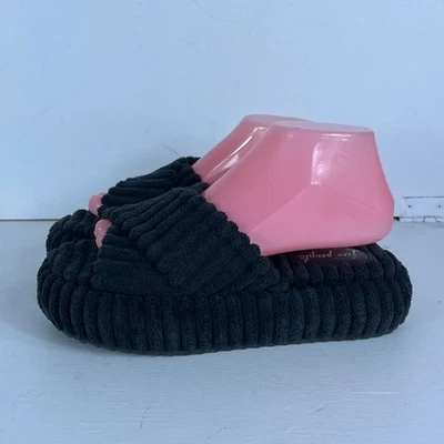 Sandalias Plataforma Free People Mujer 7 Negras Dos Días en Ibiza Toboganes Entrecruzados Foto 1 de 4