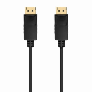 AISENS - A124-0738 - DISPLAYPORT CABLE V1.2 CCS 4K@60HZ, DP/M-DP/M, BLACK, 1.0M - Picture 1 of 4