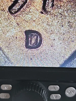 1974-D Lincoln Cent RPM Small D Over Large D Mintmark - Image 1 of 4