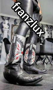 Botas vaqueras mexicanas botas vaqueras, cuero gay, talla 44 - Imagen 1 de 10