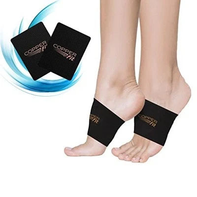 Copper Fit Health Unisex Arch Relief Compression Bands for Plantar... - Image 1 of 4