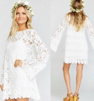 Show Me Your Mumu Love Story Lace Dress Sz XS women’s NWOT missing slip - Image 1 of 4