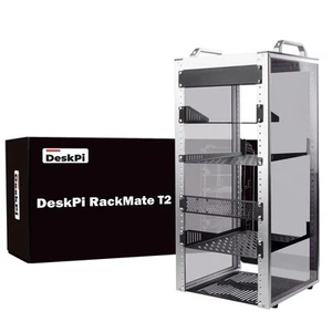 GeeekPi 12U Server Cabinet, 10 inch Server Rack for Network, Servers, Audio, ... - Photo 1/9