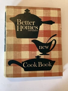 Better Homes and Gardens New Cook Book,5-Ring bound.1953-1962-3rd Pr. 400 pages - Imagen 1 de 22