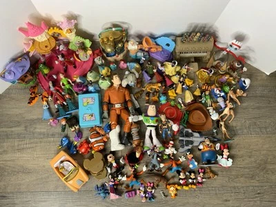 Disney Vintage Current Huge Bulk Set PVC Action Figure Dolls Playset Toy Figures - Image 1 of 4
