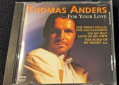 CD Thomas Anders - For your love / 1992 Album / 12 Tracks / kein Modern Talking - Bild 1 von 2