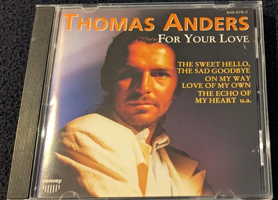 CD Thomas Anders - For your love / 1992 Album / 12 Tracks / kein Modern Talking - Bild 1 von 2