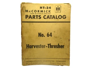 IH Parts Catalog Service Parts International Harvester HT-24 Harvester Thresher - Picture 1 of 8