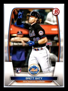 2023 Bowman #80 Brett Baty RC Rookie - Picture 1 of 2