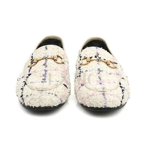 Gucci Tweed Jordan GG Horsebit Loafer 431467 87954030 - Picture 1 of 11