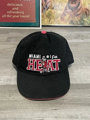 Chapéu Snapback Y2K Miami Heat Nba Basketball Bugs Bunny Preto Juventude Infantil - Imagem 1 de 3