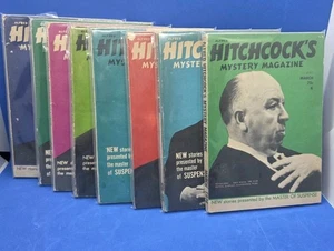 🔍 Alfred Hitchcock's Mystery Magazine - 1974 Lot Of 10 In F+ Average Cond 👀 - Picture 1 of 12