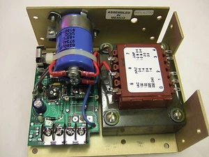 REGULATED POWER SUPPLY OUTPUT 15V DC 3A INPUT 120/240V AC, DELTRON W109B ASYS078 - Picture 1 of 1