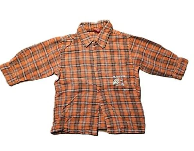 Elegante camisa original de manga larga para niño de Esprit talla 24M 92 Foto 1 de 2