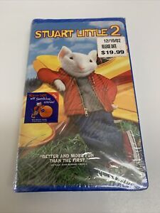 Stuart Little 2 (VHS Tape 2002, Clamshell) NEW - Sealed With Water Marks