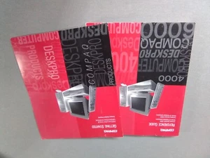 COMPAQ Deskpro 4000 6000 Reference Guide & Getting Started Folder 1/2" Thick - Picture 1 of 4